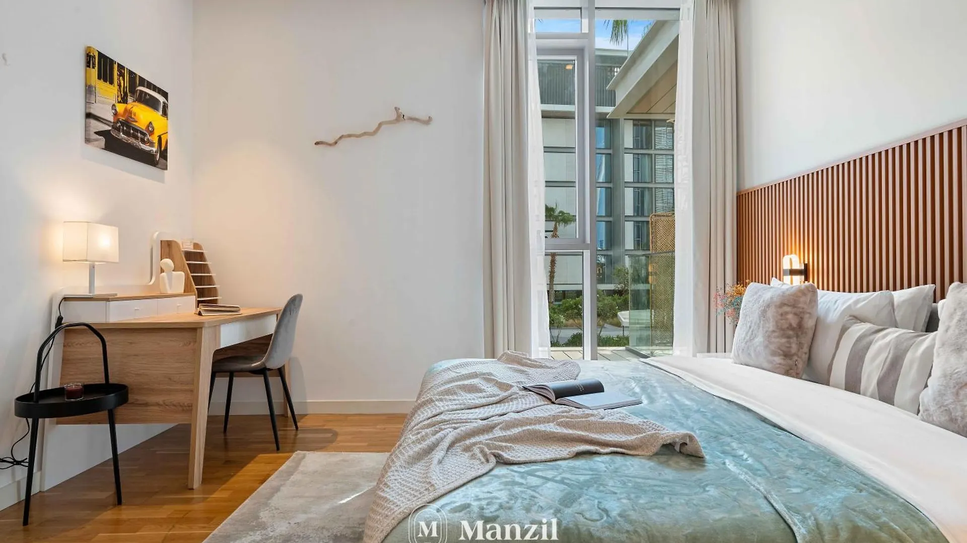 アパート Manzil - 3Br In Bluewaters Island Near Ain Dubaiアパートメント