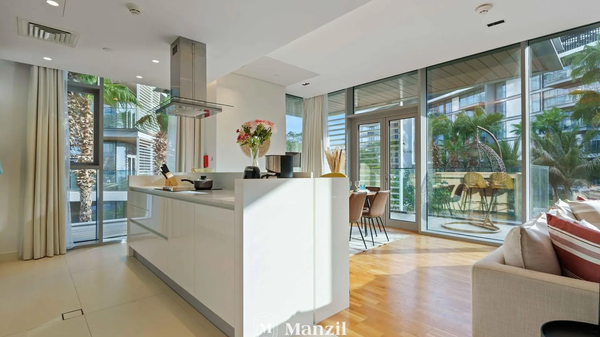 アパート Manzil - 3Br In Bluewaters Island Near Ain Dubaiアパートメント